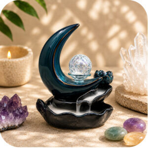 CRESENT MOON W/BALL BACKFLOW CONE BURNER