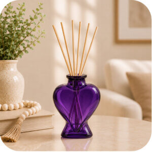 Purple Heart Reed Diffuser