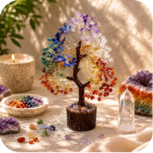14″ Chakra Gemstone Tree