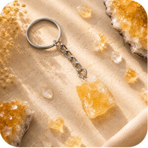 Citrine Keychain