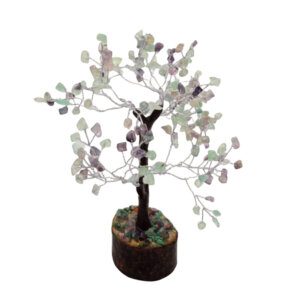 8″ FLUORITE GEMSTONE TREE