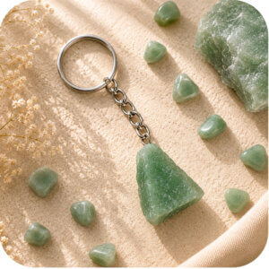 Green Aventurine Keychain