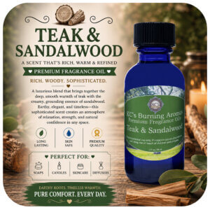 Teak & Sandalwood Fragrance Oil