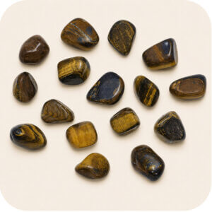 Tigers Eye Tumbled