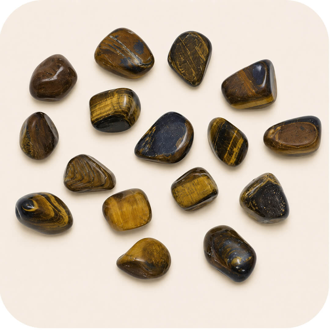 Tigers Eye Tumbled