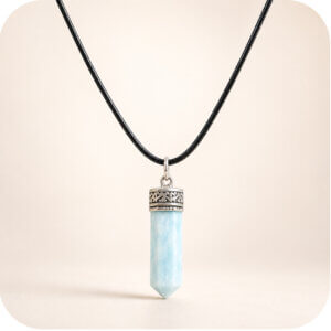 Amazonite Point Necklace