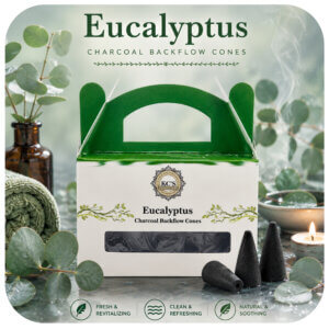 Eucalyptus Charcoal Backflow Cones