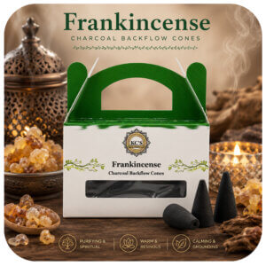 Frankincense Charcoal Backflow Cones