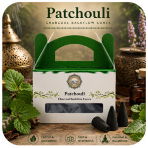 Patchouli Charcoal Backflow Cones