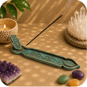 EVIL EYE INCENSE BURNER