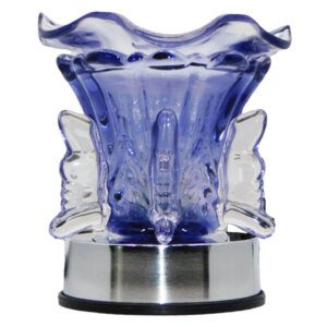 Purple Butterfly Electric Wax & Oil Warmer (Touch Control)