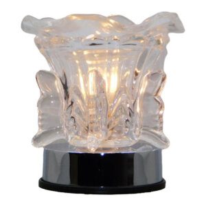 Clear Butterfly Electric Wax & Oil Warmer (Touch Control)