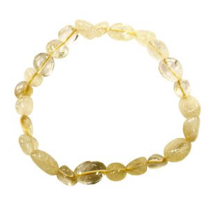Citrine Tumbled Crystal Bracelet