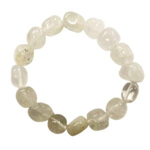 Clear Quartz Tumbled Bracelet