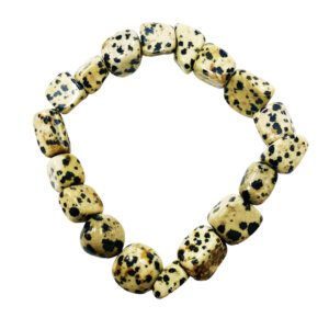 Dalmatian Jasper Tumbled Bracelet