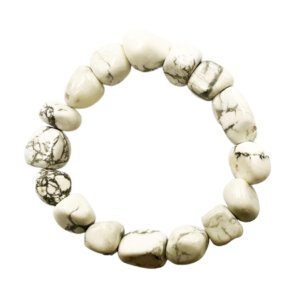 Howlite Tumbled Bracelet