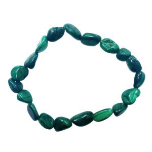Malachite Tumbled Bracelet
