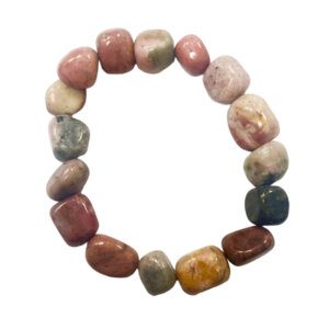 Rhodonite Tumbled Bracelet