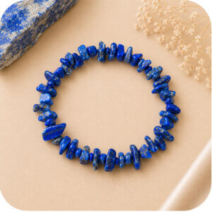 Lapis Lazuli Chip Bracelet