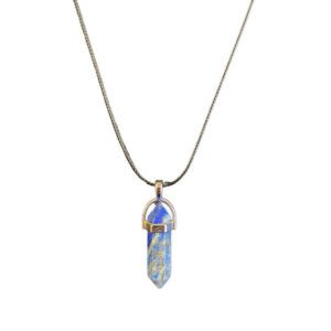 Lapis Lazuli Floating Point Necklace