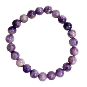 Lepidolite Beaded Bracelet