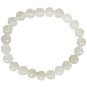 Milky Quartz Beaded Bracelet