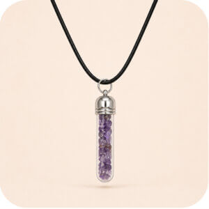 Amethyst Chip Necklace