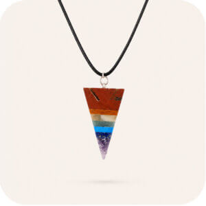 Chakra Arrowhead Necklace