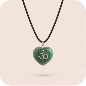 Green Aventurine Heart Necklace
