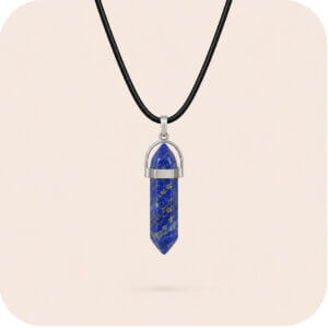 Lapis Lazuli Floating Point Necklace