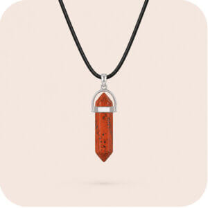 Mahogany Obsidian Point Necklace