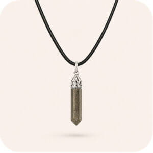 Pyrite Point Necklace