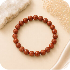 Red Goldstone Bracelet