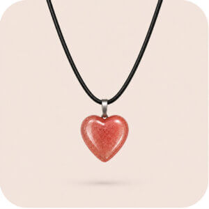 Strawberry Quartz Necklace