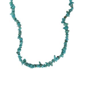 Turquoise Chip Necklace