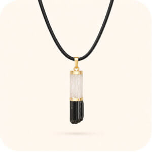 Chakra & Selenite Crystal Necklace