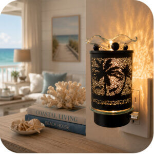 Palm Tree Plug-In Wax & Oil Warmer (Adjustable Dial)