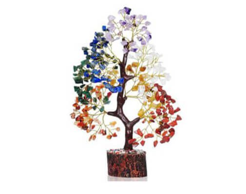 14" Crystal Chakra Tree