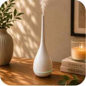 Tall White Misting Diffuser