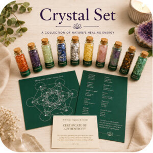 10 Piece Crystal Chip Box Set
