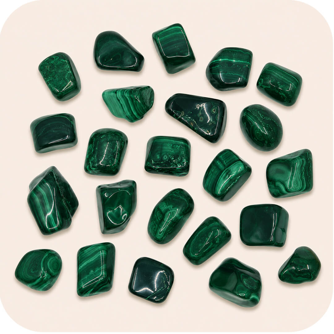 Malachite Tumbled
