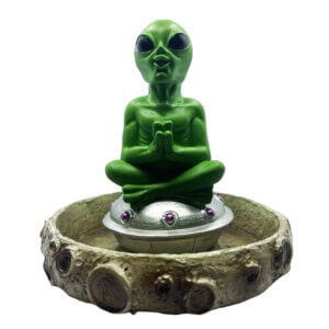 ALIEN SHIP BACKFLOW CONE BURNER