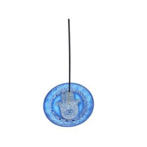 HAMSA HAND PLATE INCENSE BURNER