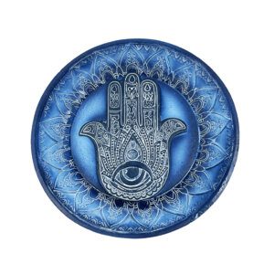 HAMSA HAND PLATE INCENSE BURNER
