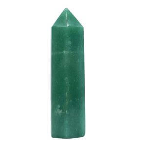 green aventurine point