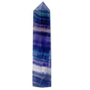 rainbow fluorite point