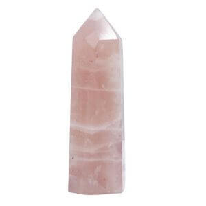 rose quartz point