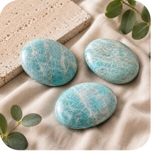 Amazonite Palm Stone