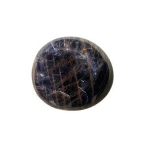 BLACK MOONSTONE PALM STONE