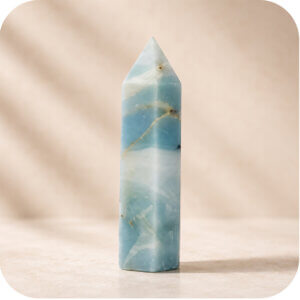 Blue Calcite Point
